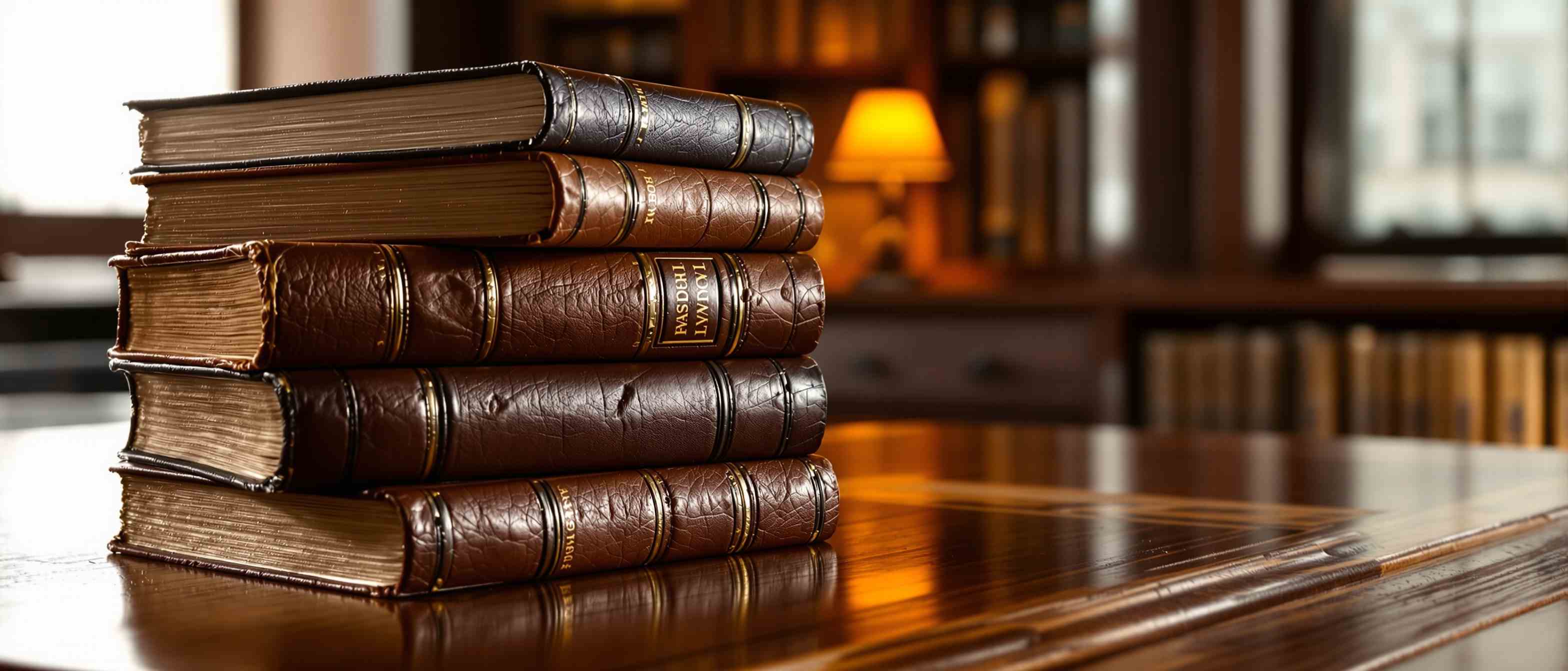 Legal books and terms concept