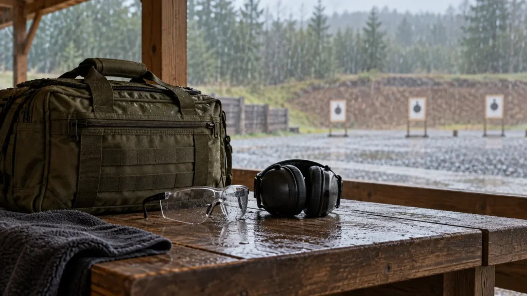 Planning a Range Visit When Rain Is in the Forecast